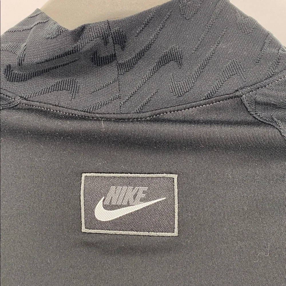 Nike Sportswear Icon Clash Mock Neck Long Sleeve Top Women's Size Small